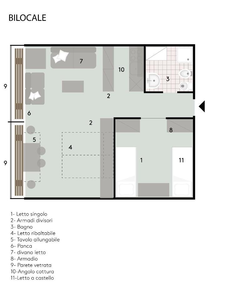 말리에바 Residenza Albare 아파트 호텔 외부 사진
